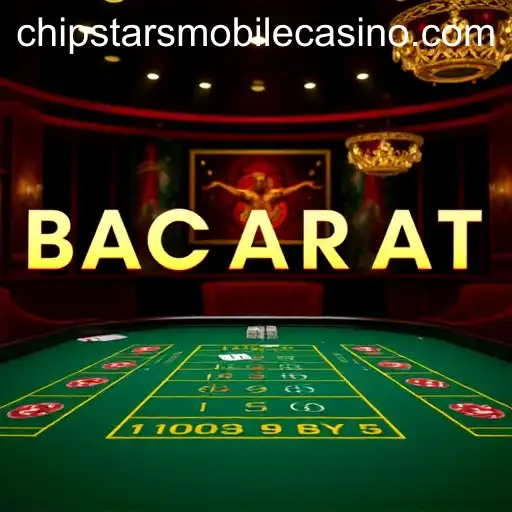 The Baccarat Game Experience at Chipstars Casino